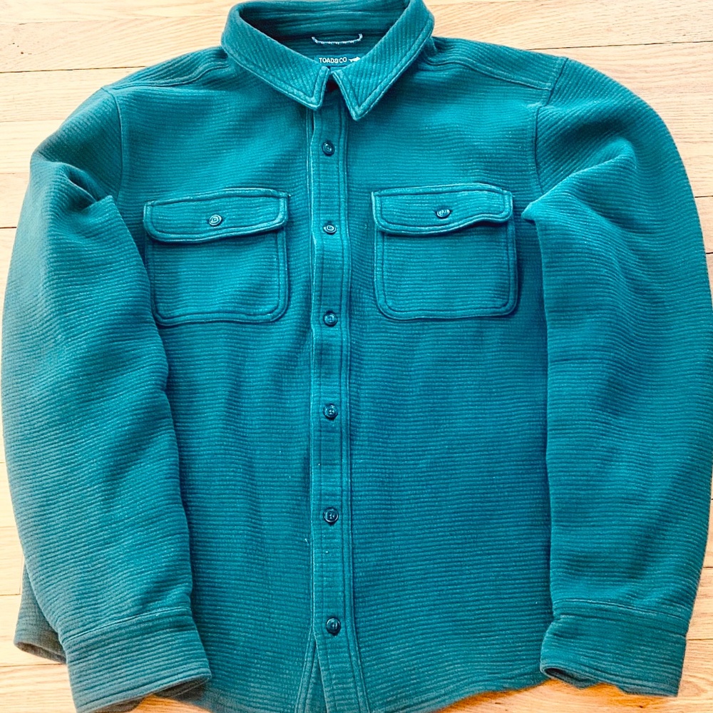 Cascadia Cord Shirt Toad&Co Size Small